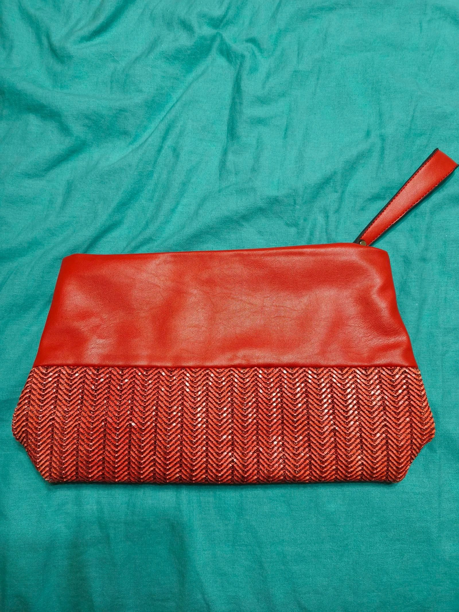 Mala Paco Martínez Vermelha (37x24x8) / Pochette Paco Martínez Rouge